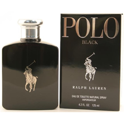 Ralph Lauren Polo Black By  - Edt Spray** 4.2 oz