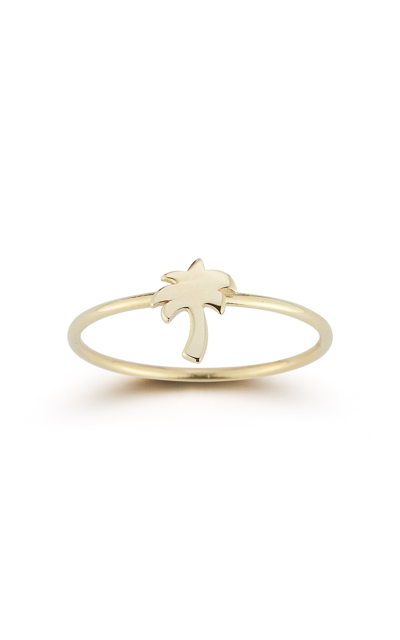 Ember Fine Jewelry 14k Gold Palm Tree Ring In White