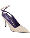Paris Texas Leather Sandal In Black