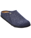 Birkenstock Men's Zermatt Shearling Clog Slippers From Finish Line In Blue