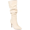 Journee Collection Collection Women's Tru Comfort Foam Sarie Boot In Beige