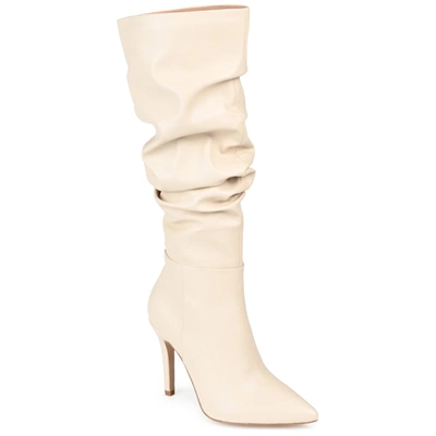Journee Collection Collection Women's Tru Comfort Foam Sarie Boot In Beige