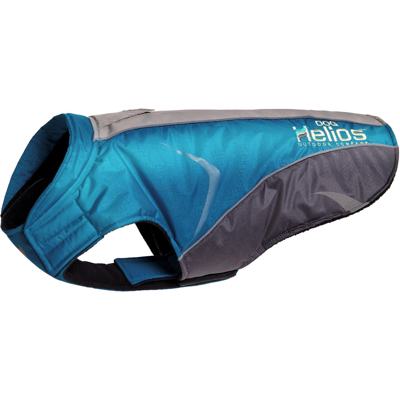 Dog Helios Altitude-mountaineer Wrap-velcro Waterproof Dog Coat In Blue