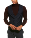 Brunello Cucinelli Wool & Silk-blend Vest In Multi