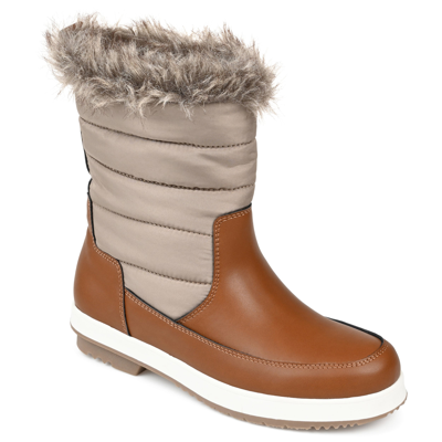 Journee Collection Collection Women's Tru Comfort Foam Marie Boot In Brown