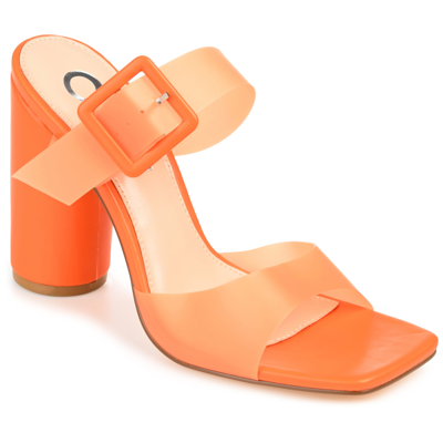 Journee Collection Collection Women's Tru Comfort Foam Luca Pump In Orange