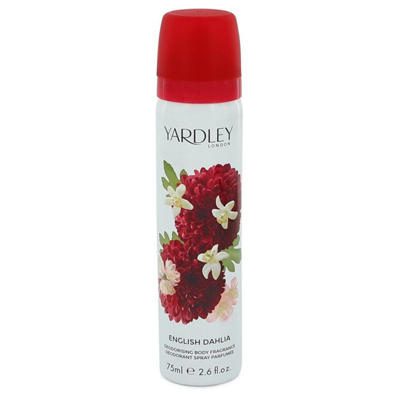 Yardley London 543951 2.6 oz English Dahlia Perfume Body Spray For Women In Red