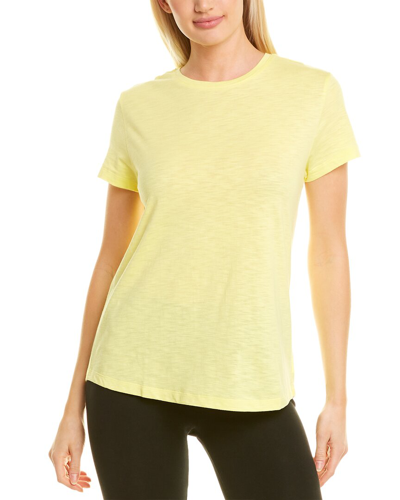 Terez Short Sleeve T-shirt In Yellow