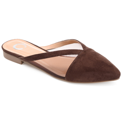 Journee Collection Collection Women's Reeo Mule In Brown
