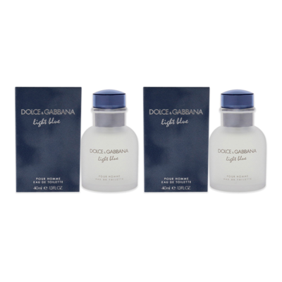 Dolce & Gabbana Light Blue By Dolce And Gabbana For Men - 1.3 oz Edt Spray - Pack Of 2