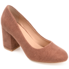 Journee Collection Collection Women's Fai Pump In Brown