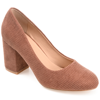 Journee Collection Collection Women's Fai Pump In Beige