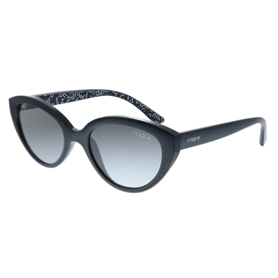 Vogue Eyewear Junior Vj 2002 W44/11 Childrens Cat-eye Sunglasses In Black