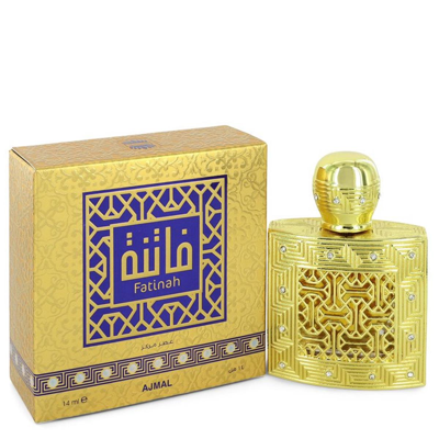 Ajmal 550581 0.47 oz Fatinah Concentrated Perfume Oil By  For Unisex In Yellow