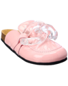 Jw Anderson Chain Detail Patent Mule In Pink