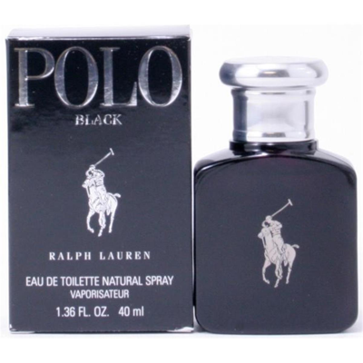 Ralph Lauren Polo Black By  - Edt Spray** 1.3 oz