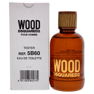 Dsquared2 Wood By  Eau De Toilette Spray (tester) 3.4 oz For Men In Orange
