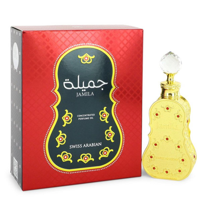 Swiss Arabian 548647 0.5 oz Concentrated Perfume Oil For Women - Arabian Jamila In Red