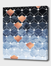 Curioos Copper Diamonds In Blue