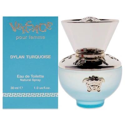 Versace Dylan Turquoise Pour Femme By  For Women - 1 oz Edt Spray In Blue