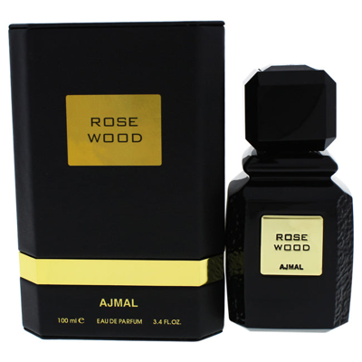 Ajmal Rose Wood By  For Unisex - 3.4 oz Edp Spray In Black
