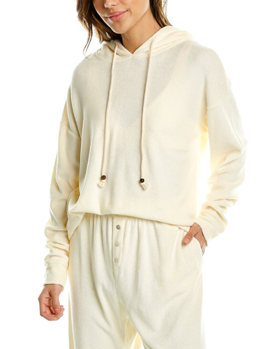 Donni. Terry Gem Hoodie In White