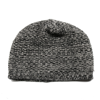 Portolano Cashmere Tweeded Hat With Lurex In Black