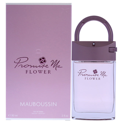 Mauboussin Promise Me Flower By  For Women - 3 oz Edt Spray In Purple