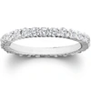 POMPEII3 1CT DIAMOND ETERNITY WEDDING RING IN 14K WHITE, YELLOW, ROSE GOLD, OR PLATINUM