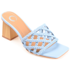 Journee Collection Collection Women's Tru Comfort Foam Evvie Pump In Blue