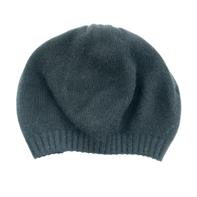 Portolano Cashmere Beret In Black