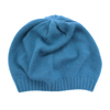 Portolano Solid Cashmere Beret In Blue