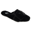 Journee Collection Collection Women's Faux Fur Eara Slipper In Black