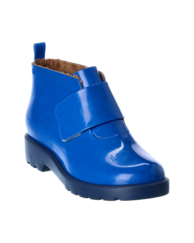 Mini Melissa Kids'  Mel Chelsea Boot In Blue/ Caramel