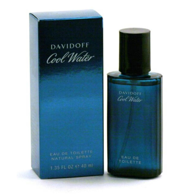 Davidoff Cool Water For Men By - Edt Sray 1.4 oz In Blue