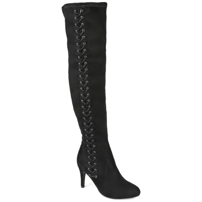Journee Collection Collection Women's Tru Comfort Foam Wide Calf Abie Boot In Black