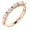 POMPEII3 1 1/2CT OVAL MOISSANITE WEDDING RING AVAILABLE IN WHITE, YELLOW OR ROSE GOLD