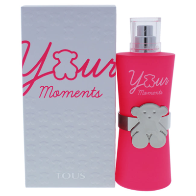 Tous Your Moments By  For Women - 3 oz Edt Spray In Pink