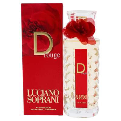 Luciano Soprani D Rouge By  For Women - 3.3 oz Edp Spray In Red
