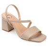 Journee Collection Womens Lirryc Heeled Sandals In Beige