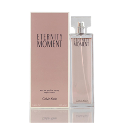 Calvin Klein Eternity Moment Etmes33f Woman Eau De Perfume Spray - 3.3 Oz. In Pink