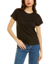 Splendid Sloane Short-sleeve Scoop-neck Tee In Grey