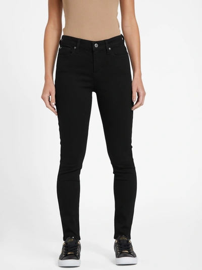 Guess Factory Eco Jaden Body Sculpt Skinny Jeans In Black