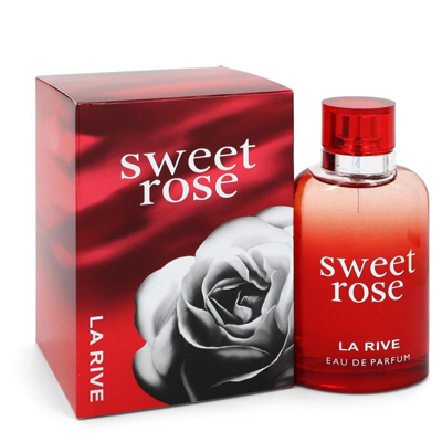 La Rive 548395 3 oz Eau De Perfume Spray For Women - Sweet Rose In Red