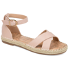 Journee Collection Womens Lyddia Strap Sandals In Pink