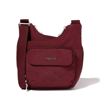 Baggallini Criss Cross Bag In Red