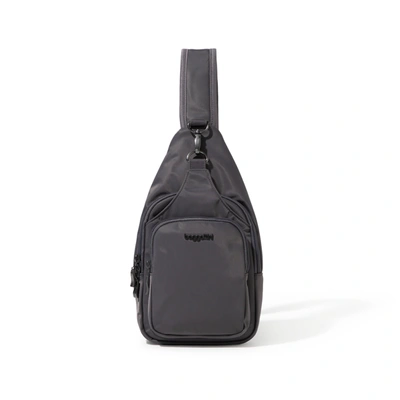 Baggallini Central Park Sling In Black Puff