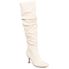 Journee Collection Collection Women's Tru Comfort Foam Kindy Boot In White