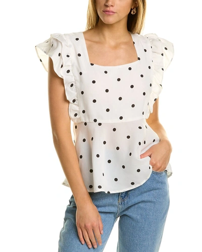 Olivia Rubin Elli Sleeveless Top In White