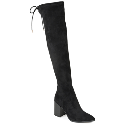 Journee Collection Collection Women's Tru Comfort Foam Extra Wide Calf Paras Boot In Black